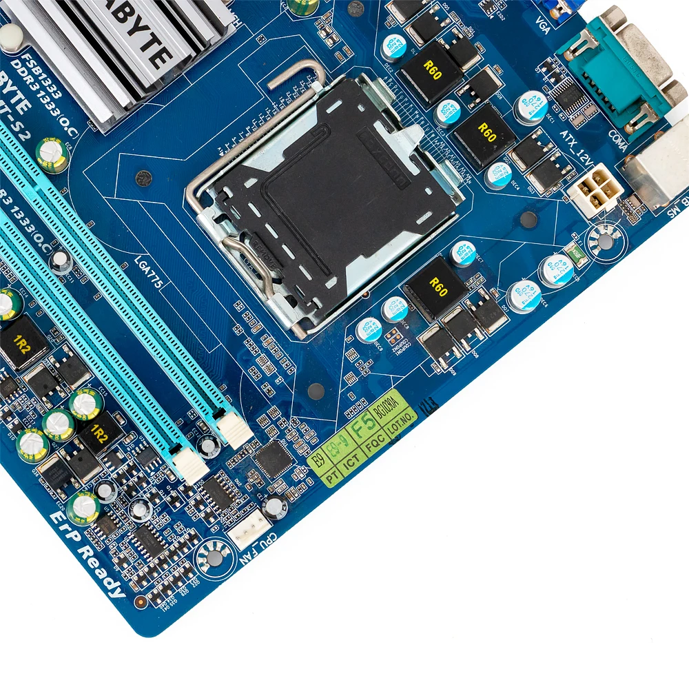 Материнская плата Gigabyte GA-G41MT-S2 для настольных ПК G41 Socket LGA 775 Core 2 DDR3 8G Micro-ATX G41MT-S2 |