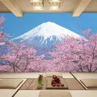 Настенные 3D-обои с японским ландшафтом, украшение для ресторана в японском стиле Fuji Ju, таверна, суши, украшение для ресторана