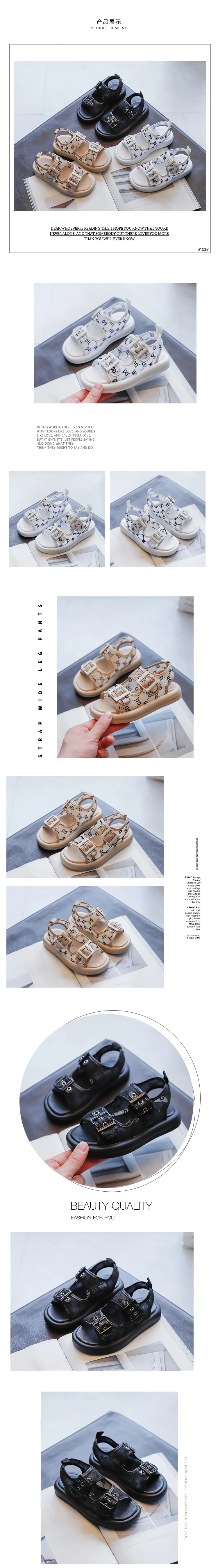 

2021 Children's Shoes Men's Shoes Sandals For Men Flip Flops Summer Half Slippers Trend Fashion Beach Casual Loafers Breathable