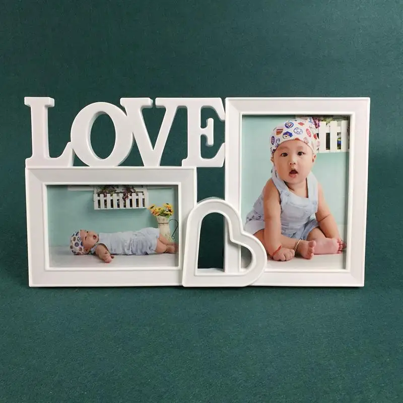 1 шт. Любовь Двойное фото украшения для рамок креативная фоторамка стол дисплей