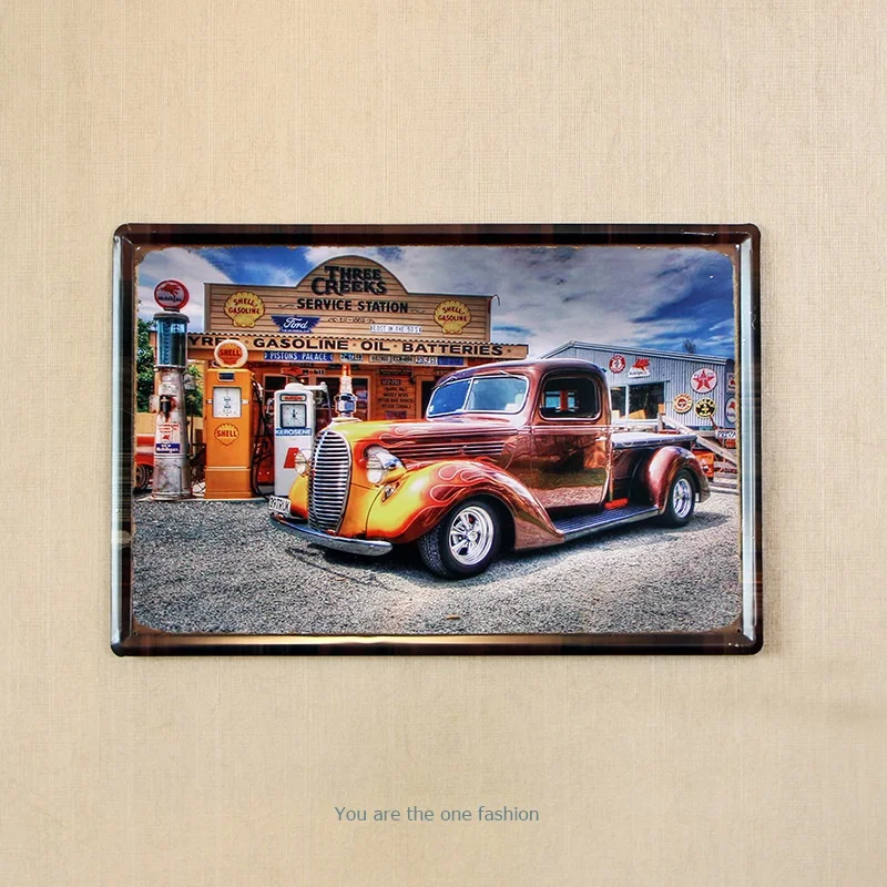 Потертая стена металлические жестяные знаки табличка забавный металлический