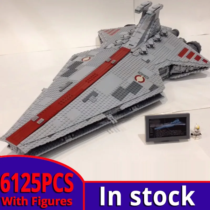 

Звездный Разрушитель Star set King 05077, модель UCS Venator Class, Звездный Разрушитель ST04, 6125 шт., строительные блоки, игрушки, войны