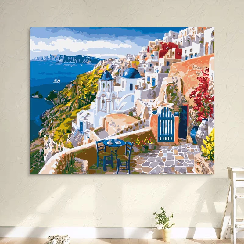 Картина по номерам на холсте 40x50 см | Дом и сад