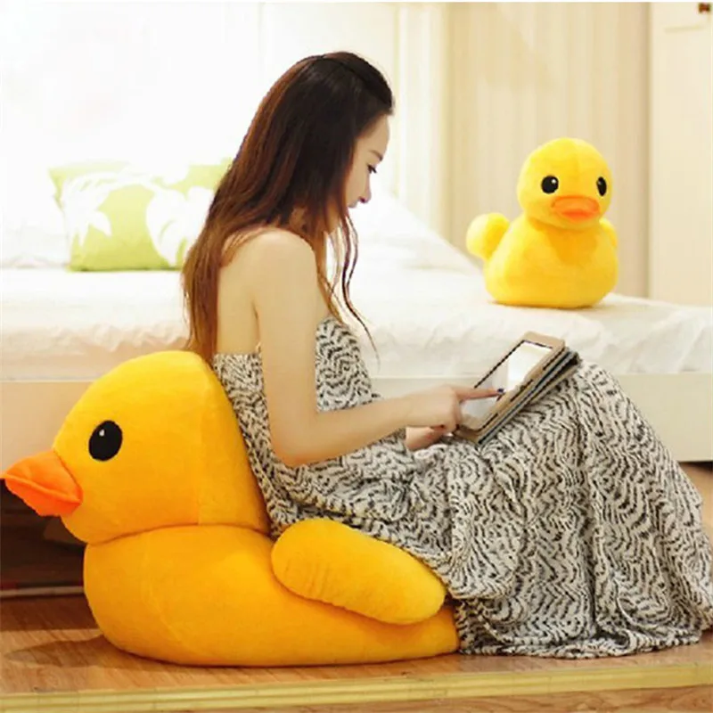 Гигантский Гонконг большой желтой уточкой Плюшевые игрушки супер мягкие