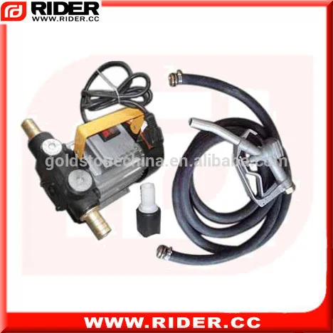 

550W 220V 2.5 amps transfer diesel pump hose tank with pump