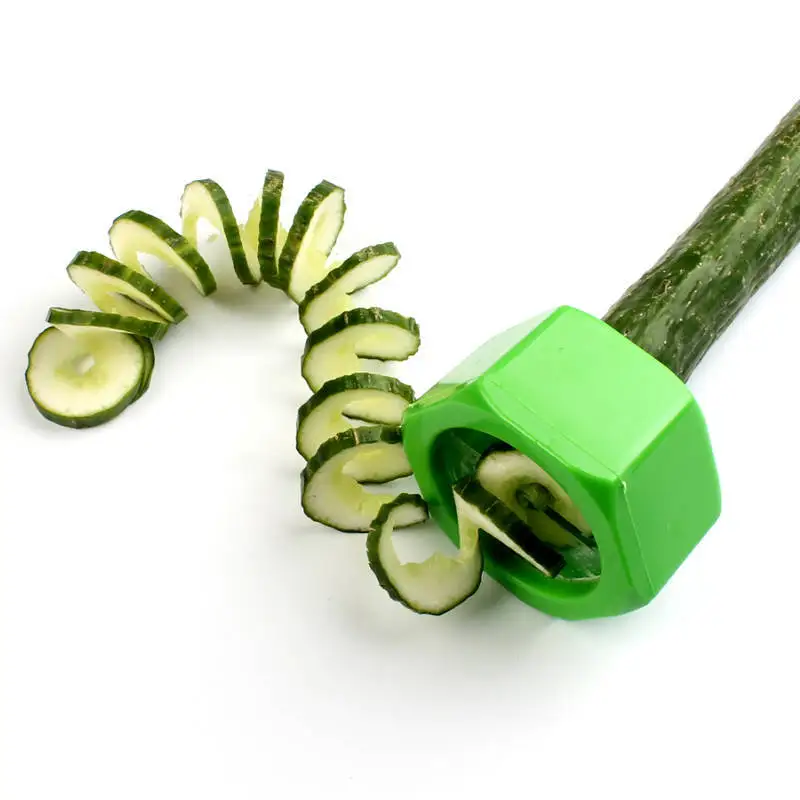 FASOTY креативный спиральный слайсер для огурцов кухонная кулинарная маска точилка