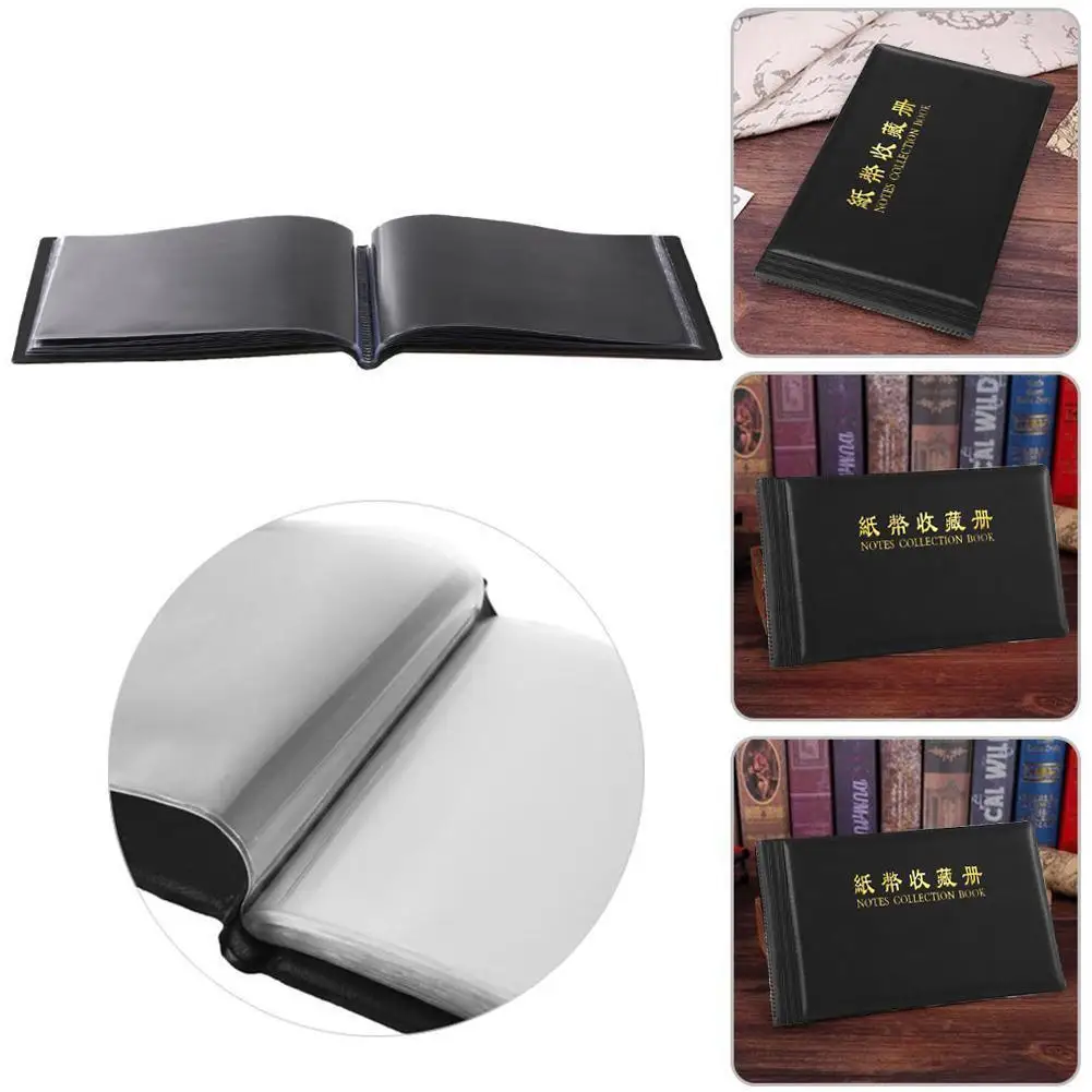 

High Capacity Paper Money Collection Book Rmb Coin Protection Folder Album Coin Commemorative Coin Collection Book Storage Bags