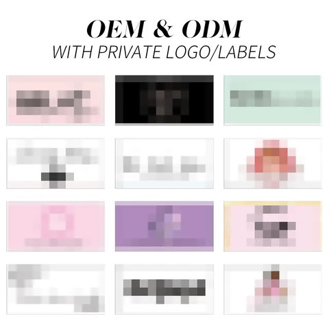 Индивидуальный Логотип, классические Индивидуальные Накладные ресницы OEM & ODM, оптовая продажа, Индивидуальная маркировка
