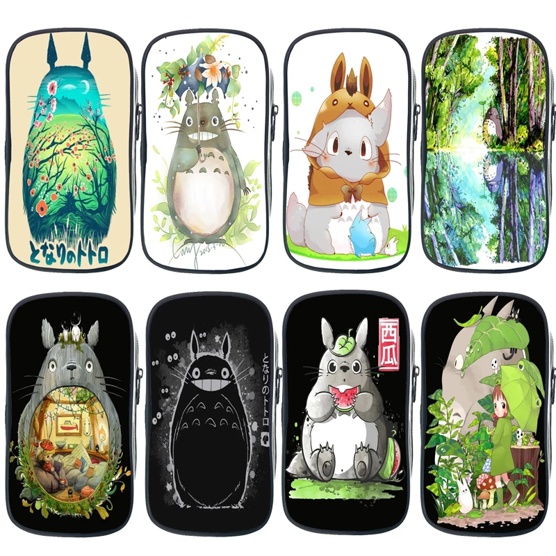 Милый чехол карандаш Tonari No Totoro Детская сумка для ручек канцелярских