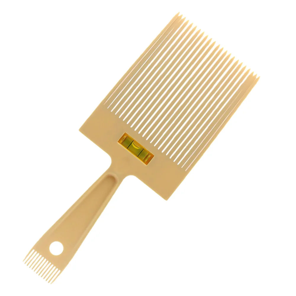 

Professional Barber Comb Large Salon Hair Styling Flat Wide Tooth Comb for Home DIY (Beige)