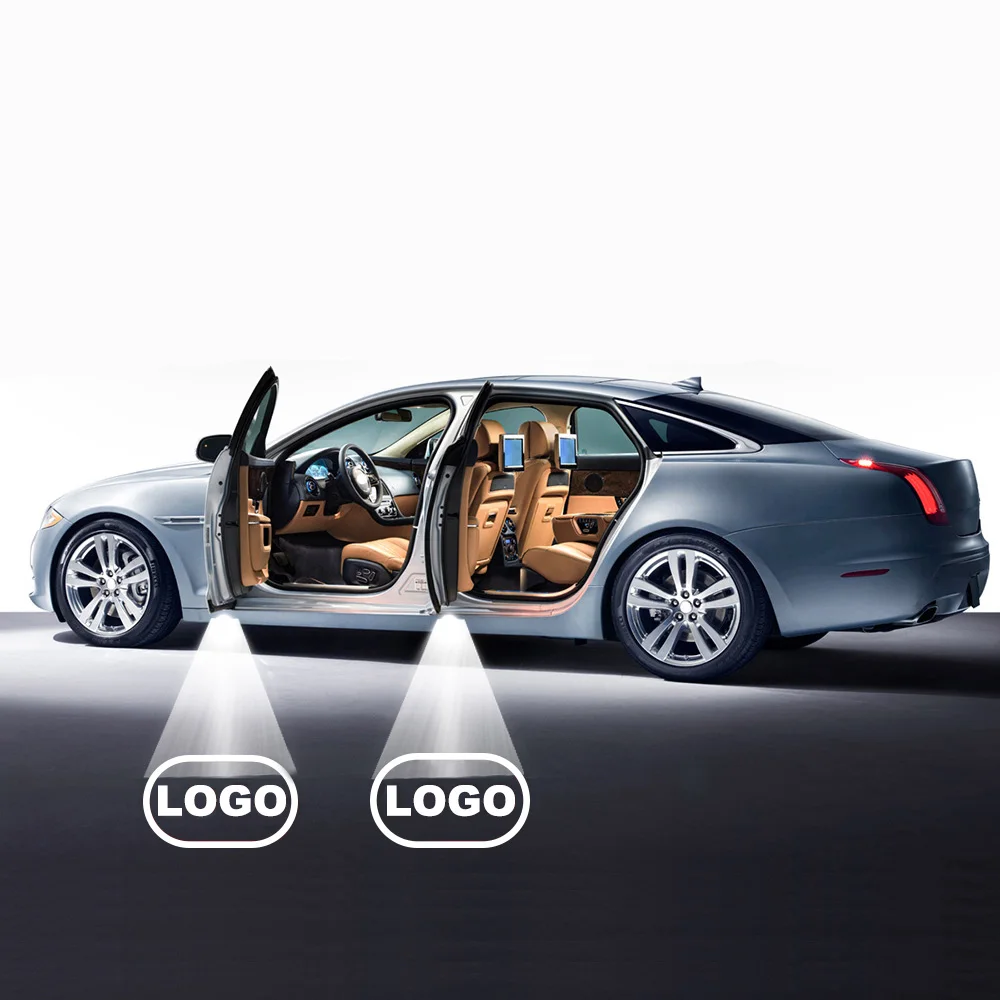 1 20 пар для Infiniti логотип двери автомобиля светодиодный знак Светильник проектор