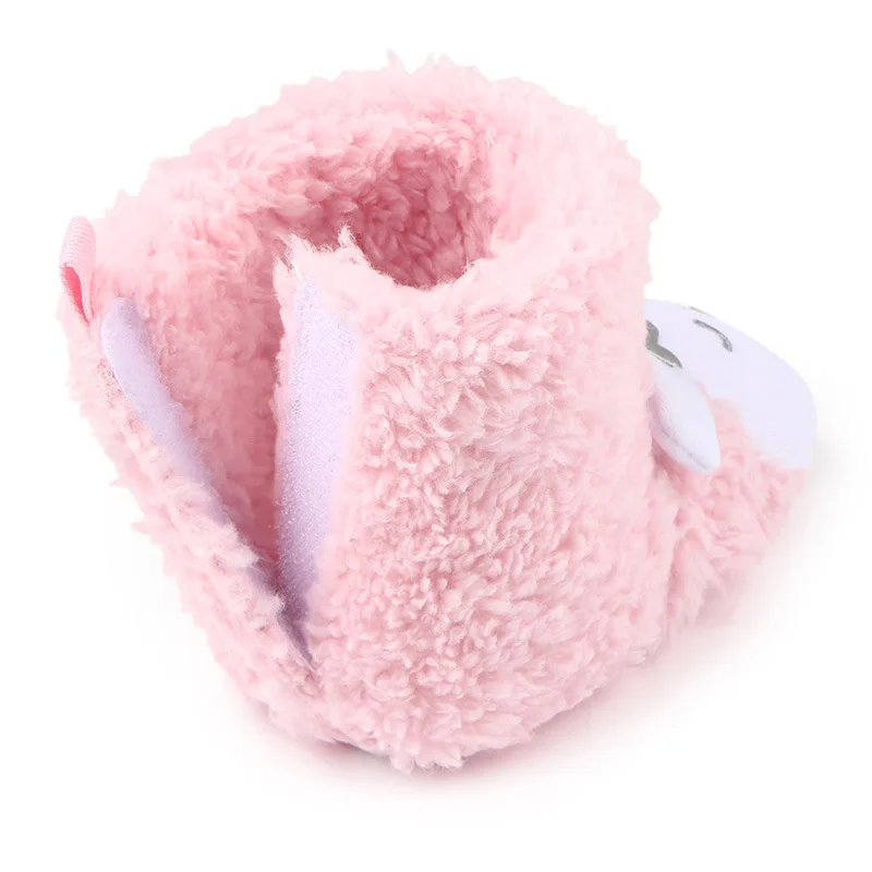 Baby Winter Warm Booties Cute Cartoon Animal Style Fleece Snow Boots Non Slip Toddler Gorls Boys First Walkers | Мать и ребенок