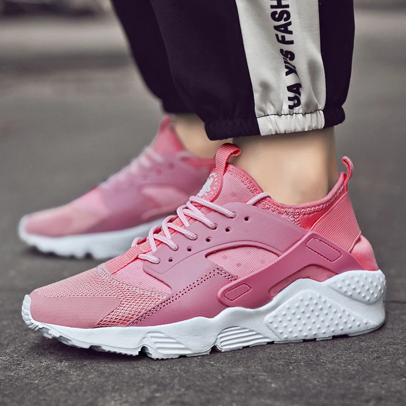 Spring Shoes Men White Casual Couple Non-slip Platform Sneakers Comfortable Lace-up Male Flat Footwear Chaussures Femme |