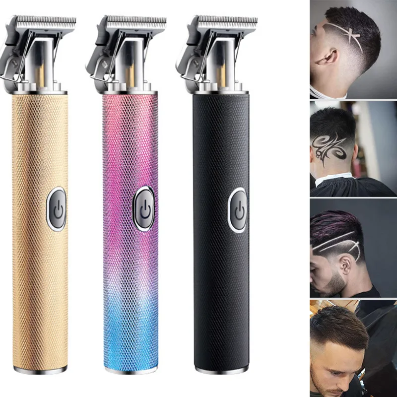 

2020 New Cordless Professional Outliner Trimmer Hair Clippers Beard Shaver for Men Zero Gapped Electric Grooming Haircut Kits