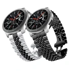 Ремешок металлический для Samsung watch 46 ммActive2 42 ммHuawei watch GT2Amazfit GTRGarmin, 22 мм 20 мм