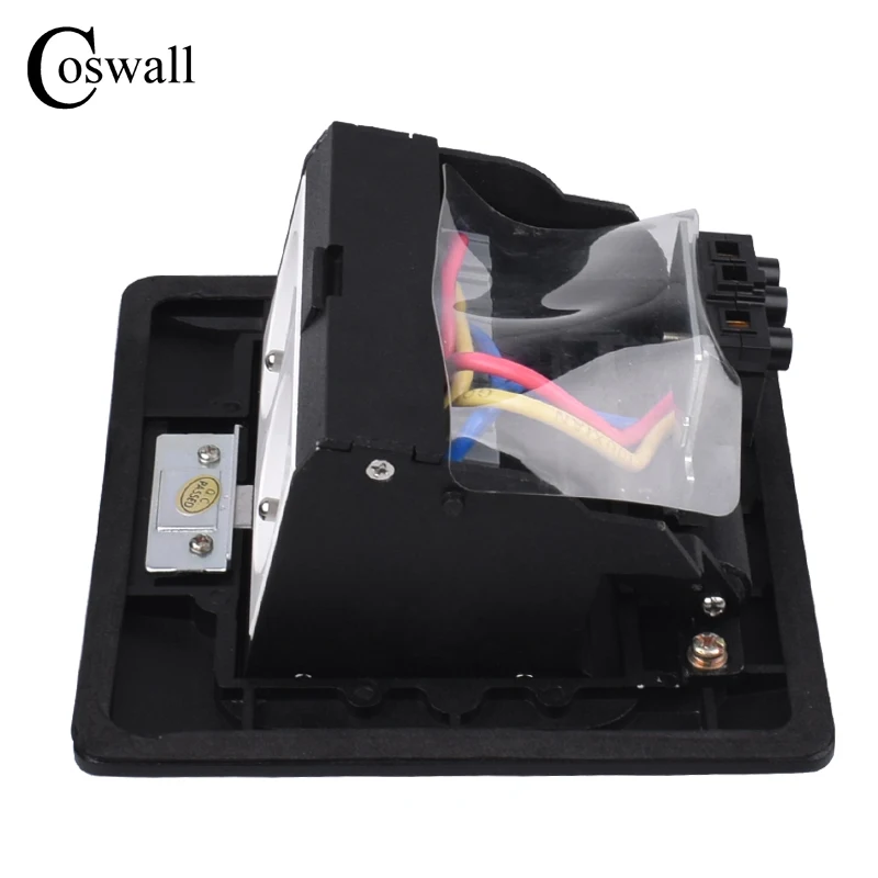 Coswall все Алюминий черный металл Панель бесшумный во всплывающем окне слово