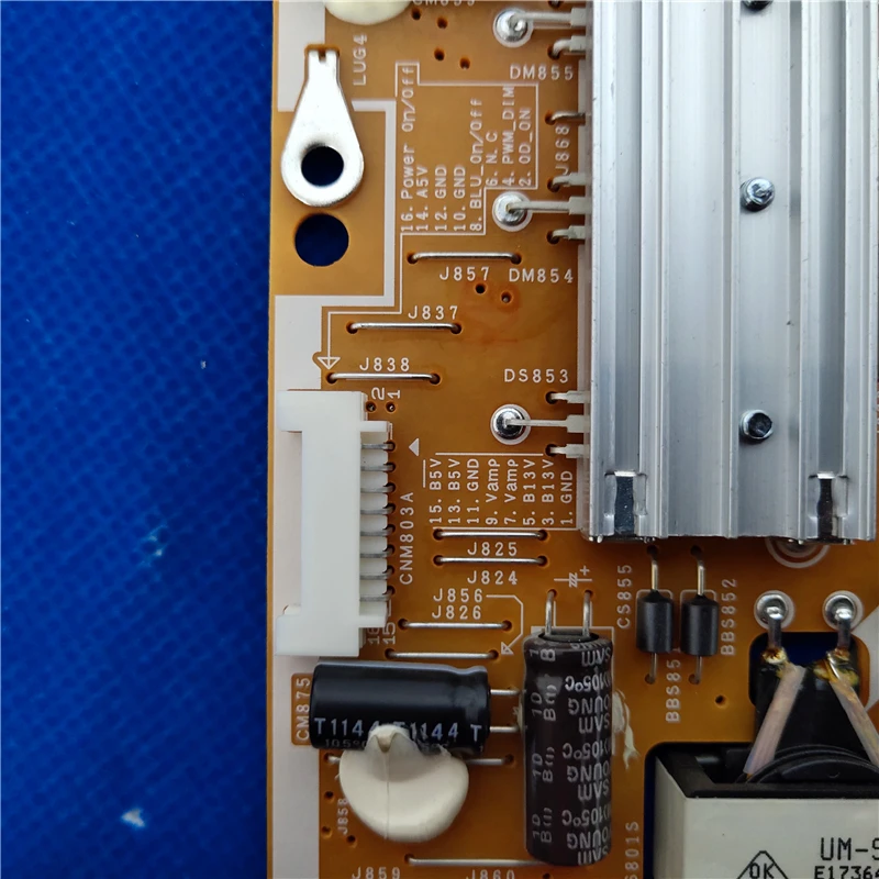 Good test for Samsung BN44-00458A=BN44-00458B UE46D6000 UE37D6500 UE40D6100 power supply board UE46D5500 UE46D5560 UE46D6100