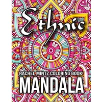 ethnic mandala anti stress oriental decorative mandala coloring book