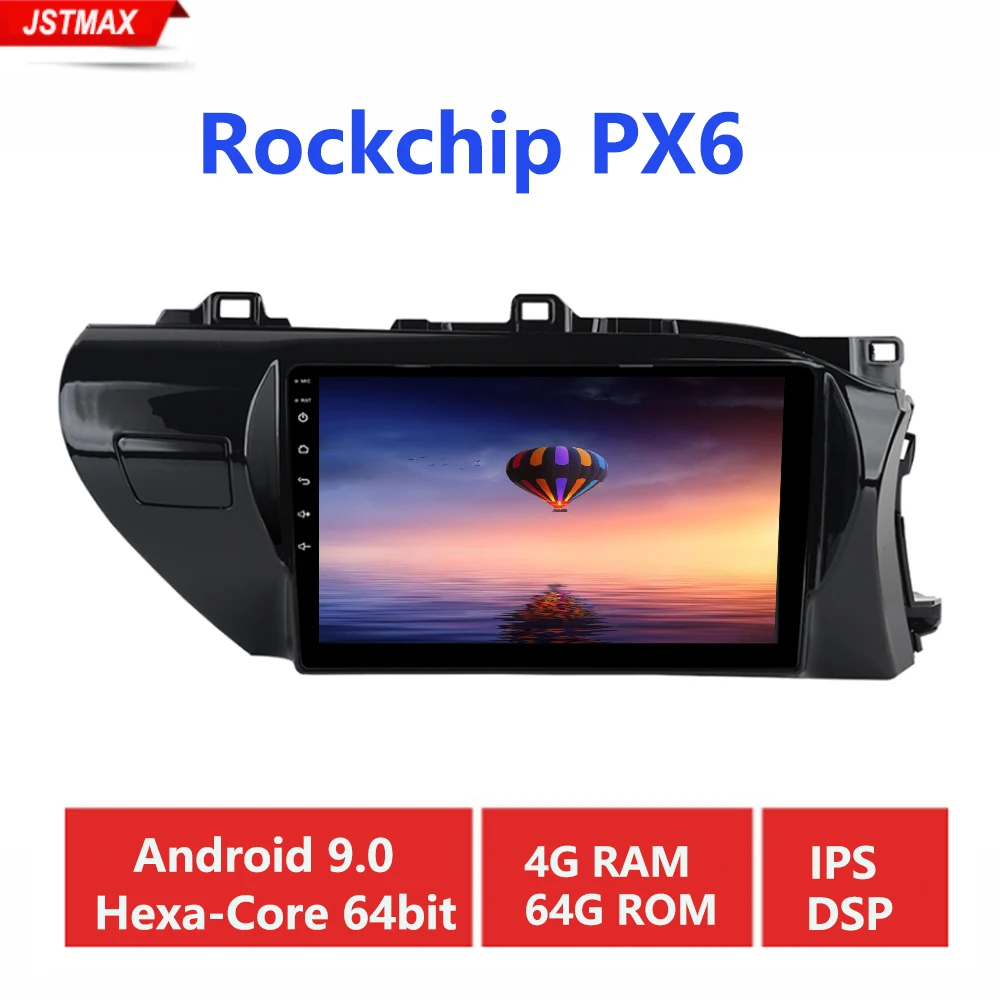 Автомобильный радиоприемник TDA7850 мультимедийный IPS экран 10 2 дюйма Android 9 0 4 Гб + 64