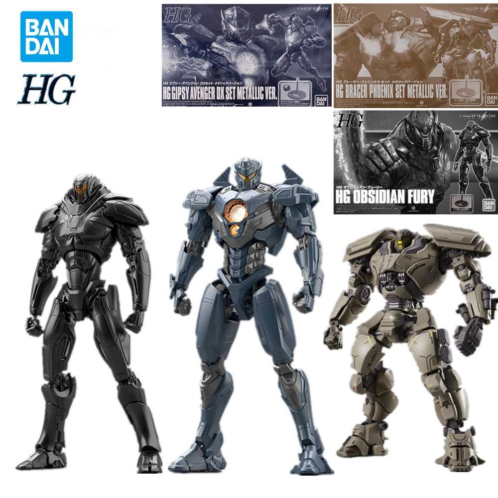 

Оригинальный Bandai HG Pacific Rim 2, подвеска джипси Мститель DX обсидиан, браслет Fury, набор с Фениксом, металлик VER. Светящиеся в банке игрушки в подарок
