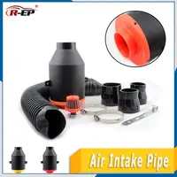Universal  Cold Air Filter induction Kit For Engine Clean Air Admission Ducting High Flow Intake Filters Car Accessorie