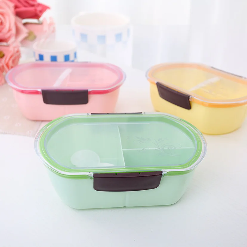 Новинка коробка Bento волнистый прямоугольный контейнер с подогревом объемом 1000 мл