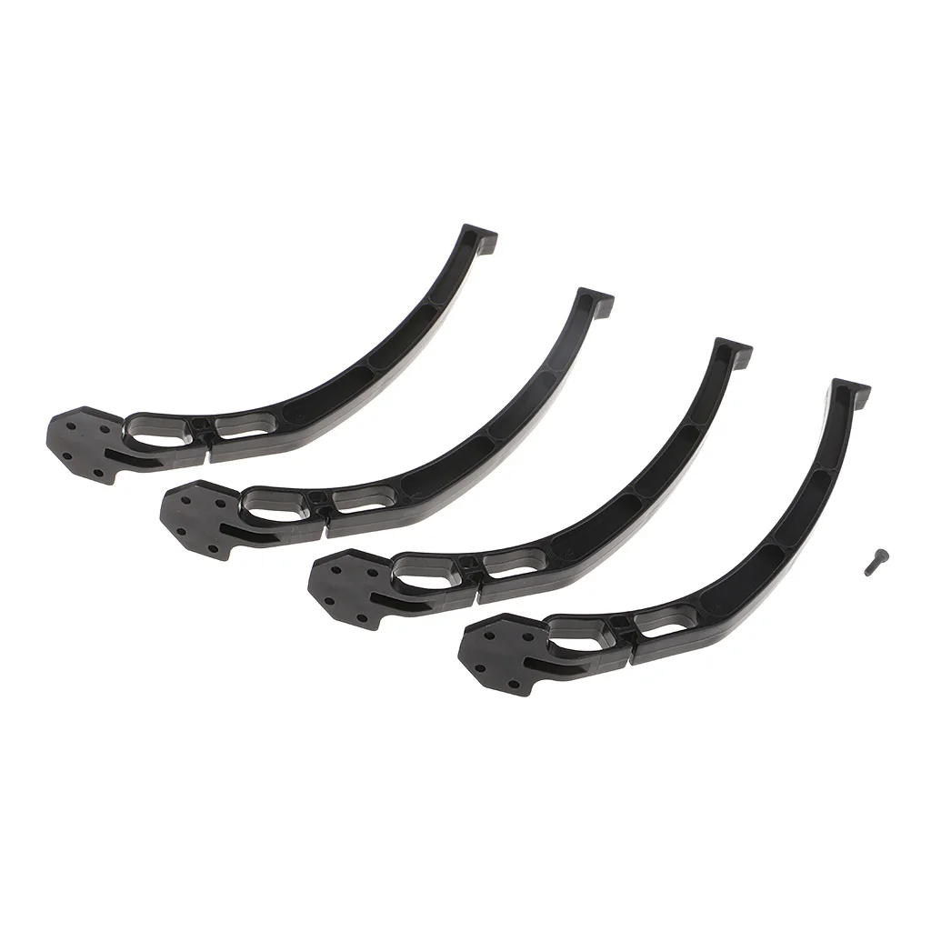 

4pcs Tripod Landing Gear Skid for DJI F450 F550 SK480 RC Quadcopter Aircraft Black