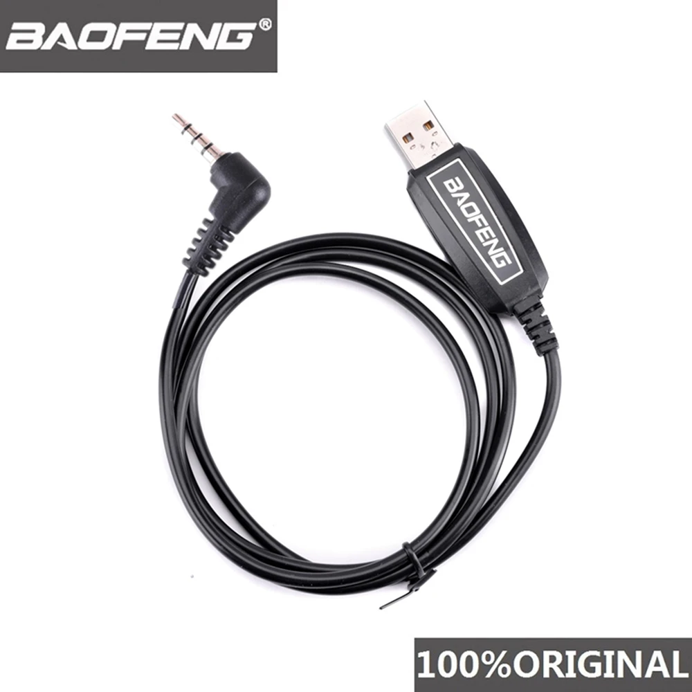 100% оригинальная портативная рация Baofeng USB кабель для программирования UV 3R