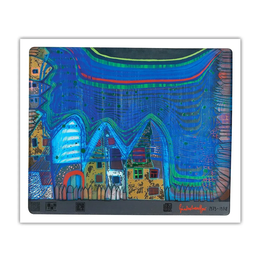 Рисунок на холсте Осень в облаке