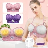 3 levels electric chest massager bra wire free rechargeabl wireless e breast enhancer bra indoor sports accessories usb