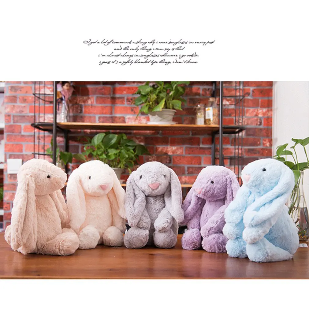 

Plush Toy Stuffed Toy Rabbit Doll Baby Sleeping Companion Cute Plush Long Ear Rabbit Doll Children's Gift