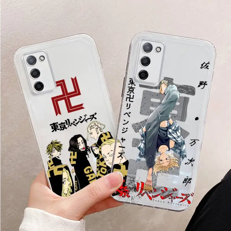 

Tokyo Revengers Phone Case For Xiaomi Mi 11 Ultra Lite 10 Redmi Note 9 8 7 9a K30S K40 Pro Transparent Coque