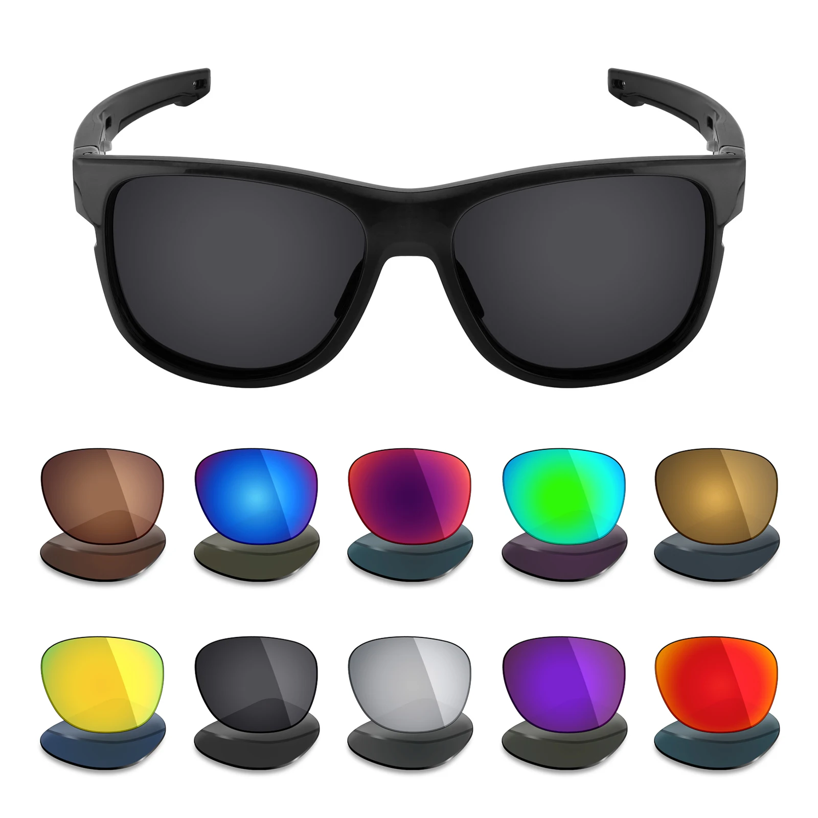 

Mryok Polarized Replacement Lenses for Oakley Crossrange R OO9359-57mm Sunglasses (Lenses Only) - Options