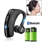 Беспроводная Bluetooth V9 гарнитура, универсальная 5,0 Bluetooth гарнитура с микрофоном