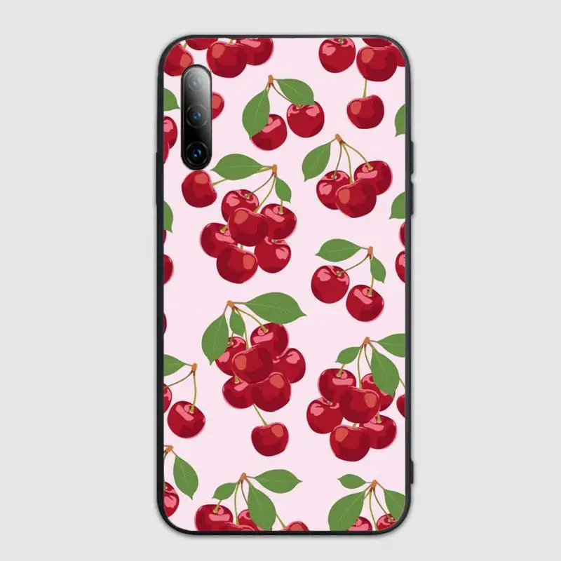 

Red cherry summer fruit Phone Case For honor 7apro 8 9 10 20 8c 7c x lite play pro hrt-lxit ru Cover Fundas Coque