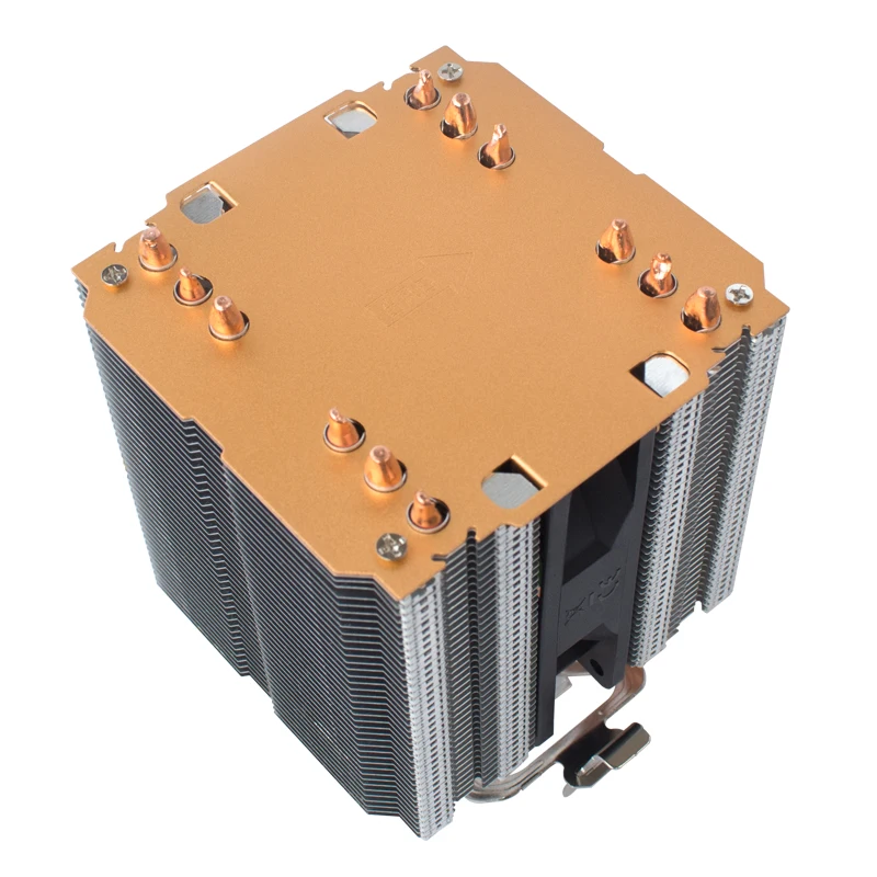 ARSYLID CZ609P X79 X99 охлаждения 3 вентилятора 9 см 4pin вентилятор 6 тепловым стержнем heat pipe