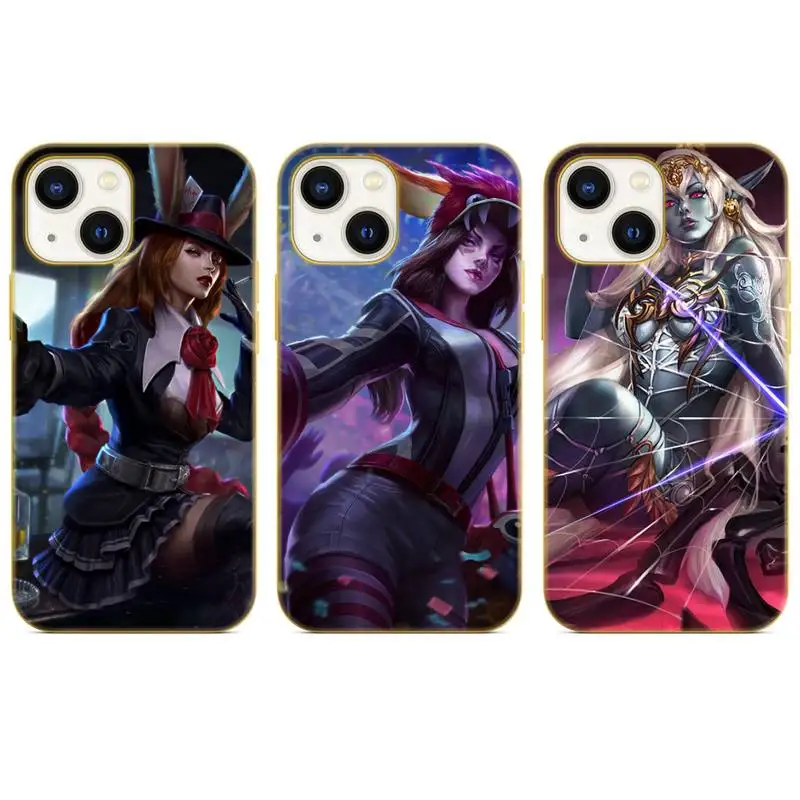 

Vainglory Game MOBA Phone Case Yellow Color For iPhone 13 12 11 X XR XS Mini Pro Max 6 7 8 Plus Shell Cover Coque Funda