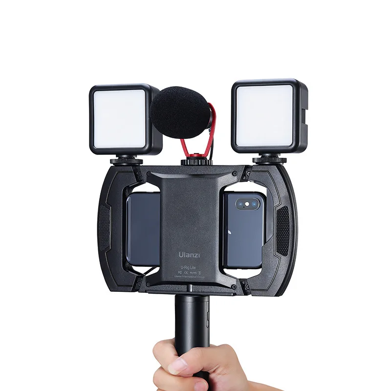 

New U-Rig Lite Handheld Camera Bracket Ordinary Mobile Phone Photography Camera Vlog Expansion Holeder Shooting Popular