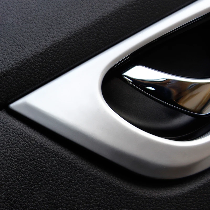 Хромированная крышка ручки двери чаша с отделкой рамка рамкой украшение