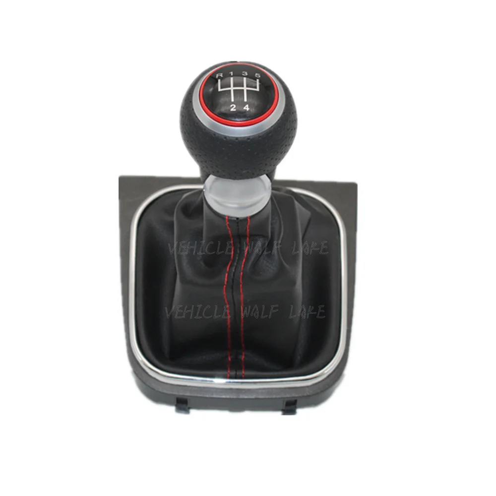 Для VW Golf 6 A6 MK6 GTD GTI R20 2009 2010 2011 2012 2013 Стильный автомобильный Новый 5-скоростной рычаг