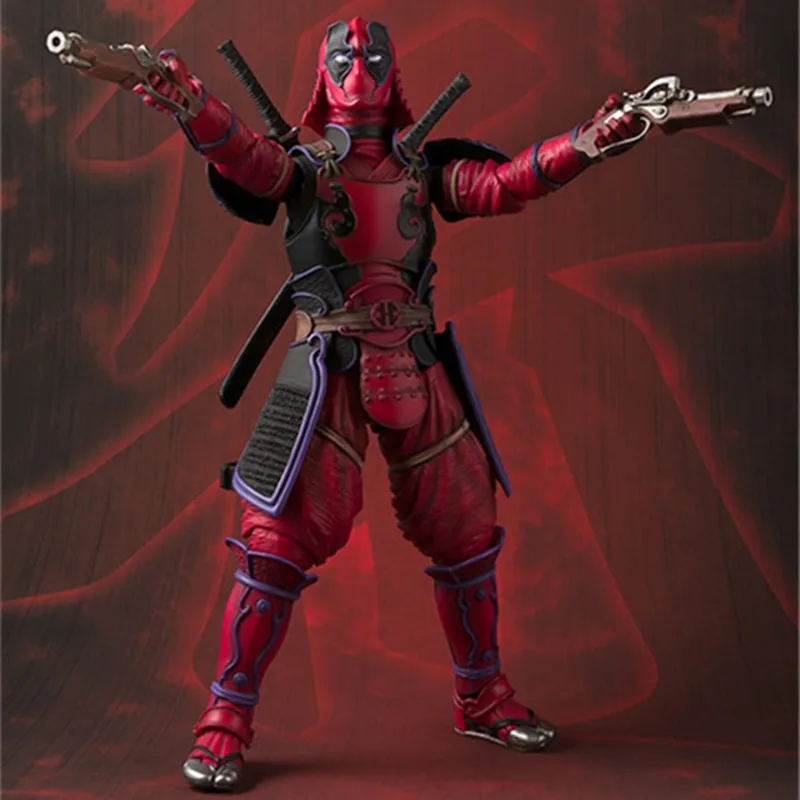 Супер герой фигурки фигурка сидя X Men Дэдпул ПВХ men украшение игрушки|Игровые и