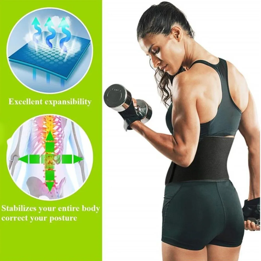 

Sauna Slimming Belt Body Wrap Shaper Weight Loss Fat Burner Cellulite Burner Slimming Corset Waist Belt Sports Lumbar Sweat Belt