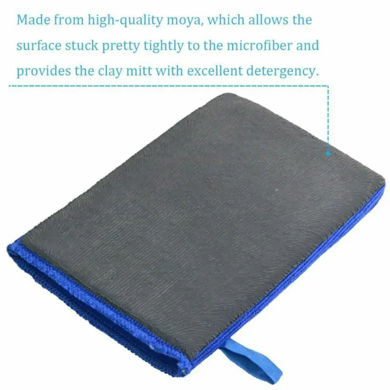 

1* Car wash Reusable Gloves For Detailing Polish Clay Bar 5.5*8.7\\\" Care Clay