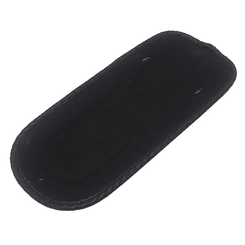 Черные Запчасти для мотоциклов черный кожаный нагрудник заднего крыла с