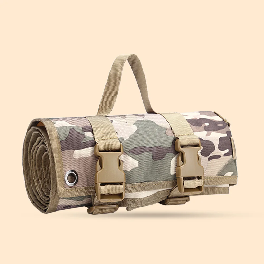 

Non Slip Shooting Mat Supply 7x3 Feet Portable Roll Up Mat Camping Hunting for Family Outdoor Camping Accessories