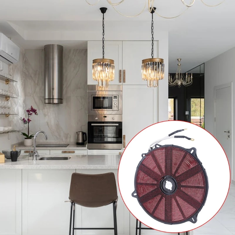 Катушка индукционной плиты нагрев кулинарных компонентов 2000 Вт 220 В