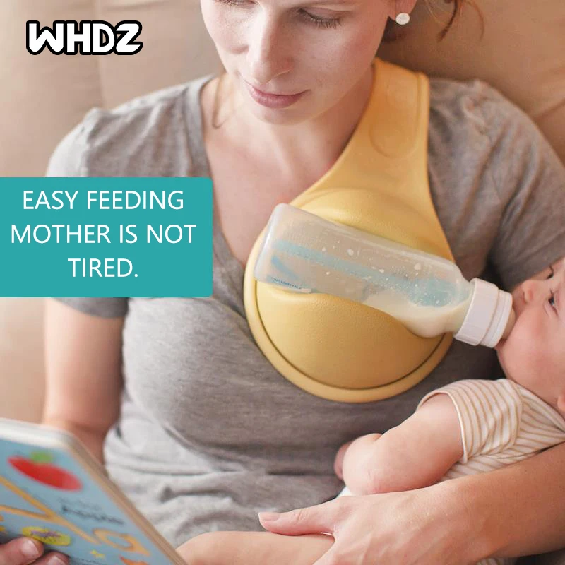 

Convenient Milk Bottle Folder Feeder Hands-free Rotate Feeding Bottle Bracket For Mummy Dad Feed Baby Easier Bottle Rack