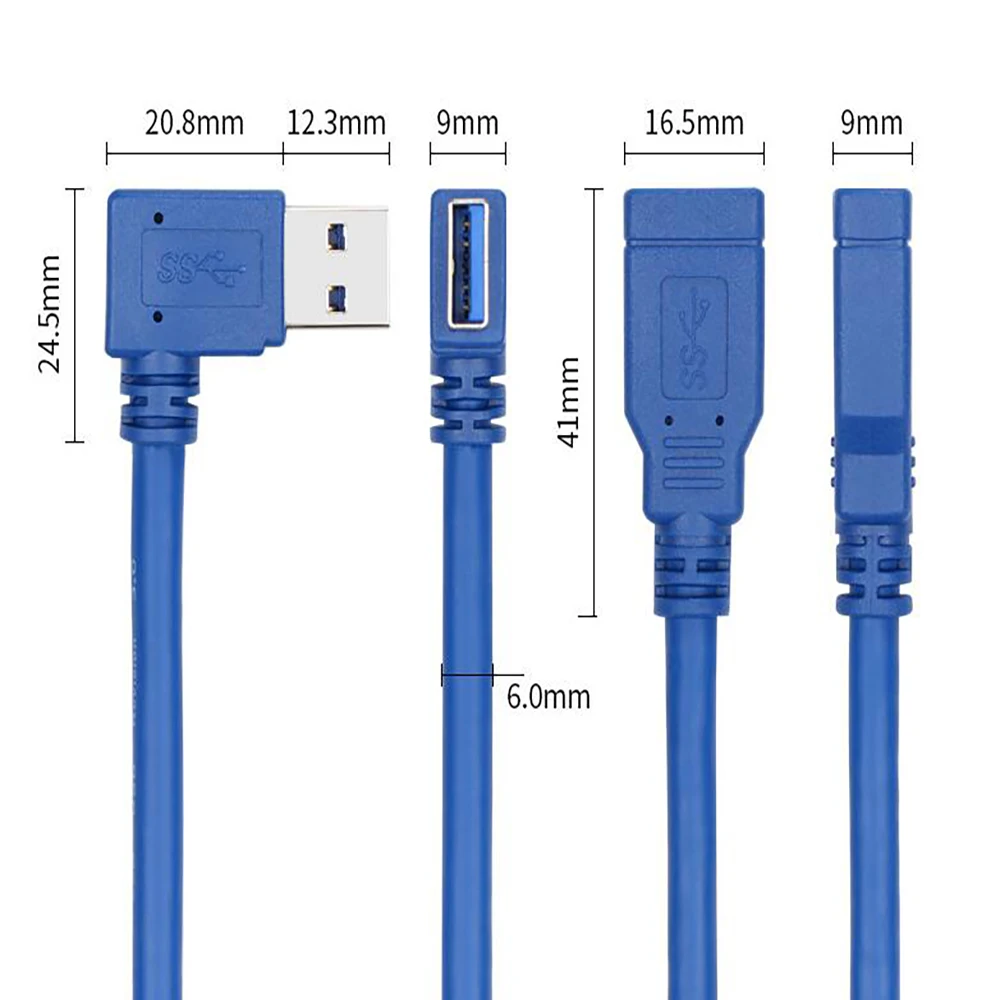 

90 USB 3,0 - AM-AF 0,3 1 30