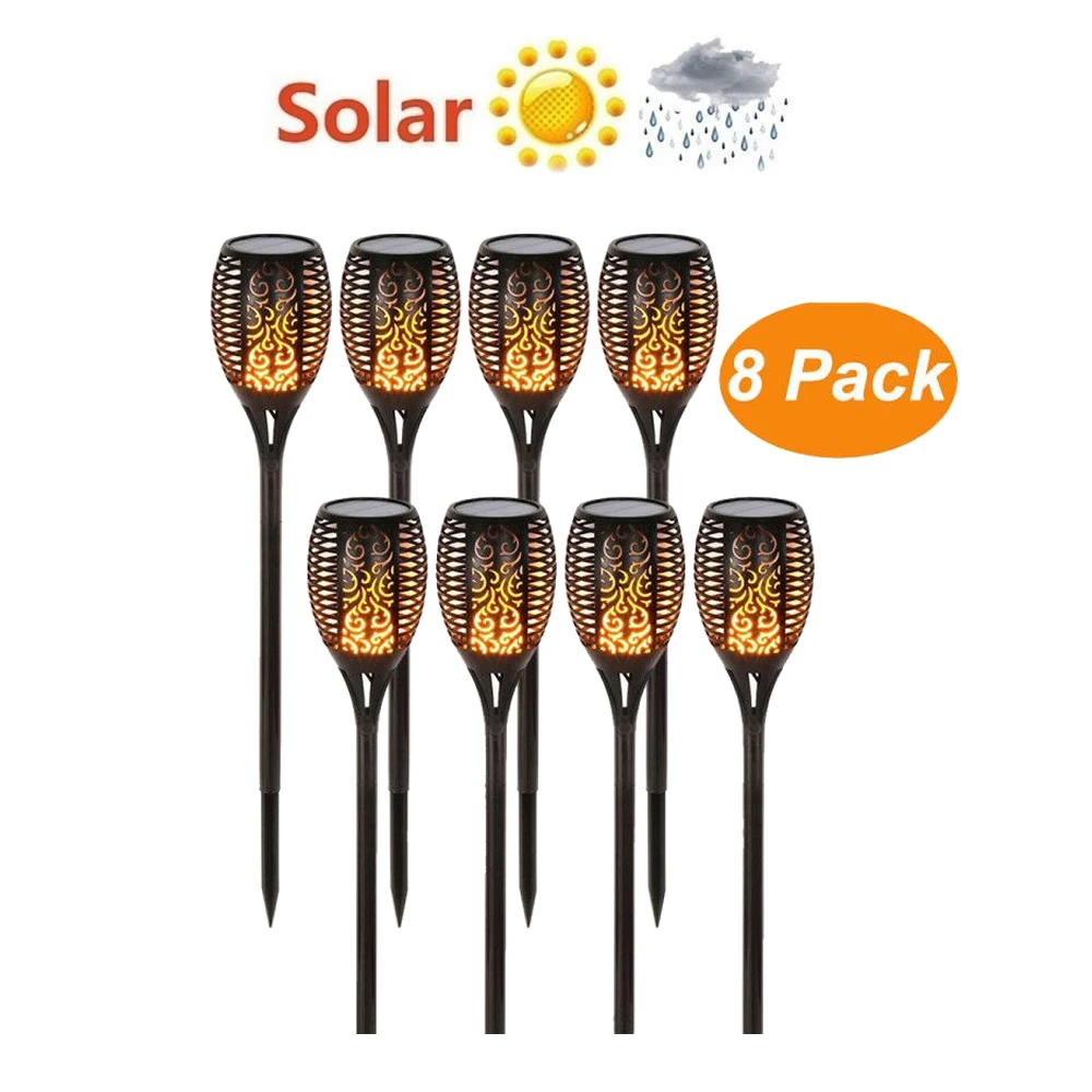 

2-8 шт., водонепроницаемые светодиодные ффонарь Ки на солнечной батарее