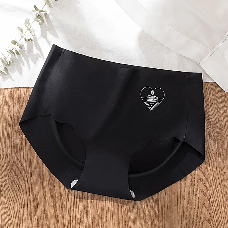 Хорошая здоровой 5 шт. Для женщин льда шелка трусы Бесшовные дышащие и удобные